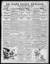 Newspaper: El Paso Daily Herald. (El Paso, Tex.), Vol. 20TH YEAR, No. 229, Ed. 1…