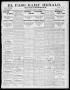 Thumbnail image of item number 1 in: 'El Paso Daily Herald. (El Paso, Tex.), Vol. 20TH YEAR, No. 209, Ed. 1 Thursday, November 1, 1900'.