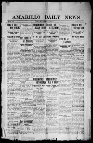 Primary view of object titled 'Amarillo Daily News (Amarillo, Tex.), Vol. 3, No. 61, Ed. 1 Friday, January 13, 1911'.