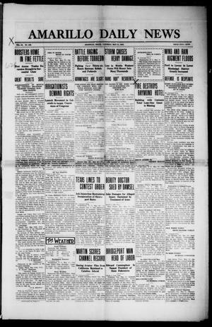 Primary view of object titled 'Amarillo Daily News (Amarillo, Tex.), Vol. 3, No. 163, Ed. 1 Saturday, May 11, 1912'.