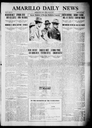 Primary view of object titled 'Amarillo Daily News (Amarillo, Tex.), Vol. 4, No. 174, Ed. 1 Sunday, May 24, 1914'.