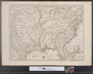 Primary view of Carte de la Louisiane et du cours du Mississipi avec les colonies anglaises.