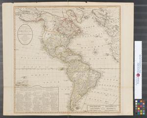 Primary view of Bowles's new one-sheet map of America: divided into its kingdoms, states, governmts. and other subdivisions ; laid down from observations of the most celebrated geographers.
