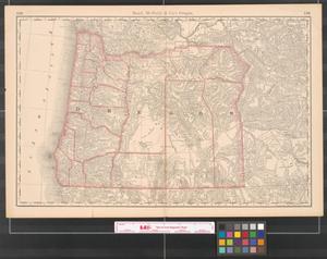 Primary view of object titled 'Rand, McNally & Co.'s Oregon.'.