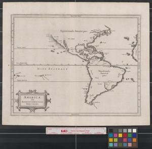 Primary view of object titled 'Americae sive Indiae occidentalis tabula generalis.'.