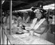 Photograph: [Rita Lawson in Welsh Food Booth]