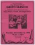 Thumbnail image of item number 1 in: '[Flyer: Tape Release Party of Grupo Silencio]'.
