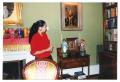 Photograph: [Sylvia Orozco in the Governor's Mansion]