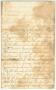 Thumbnail image of item number 1 in: '[Letter to R.E.B. Baylor from J.H. Stribling, August 29, 1873]'.