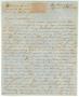 Primary view of [Letter from James [Metcalfe?] to his mother, April 20, 1854]