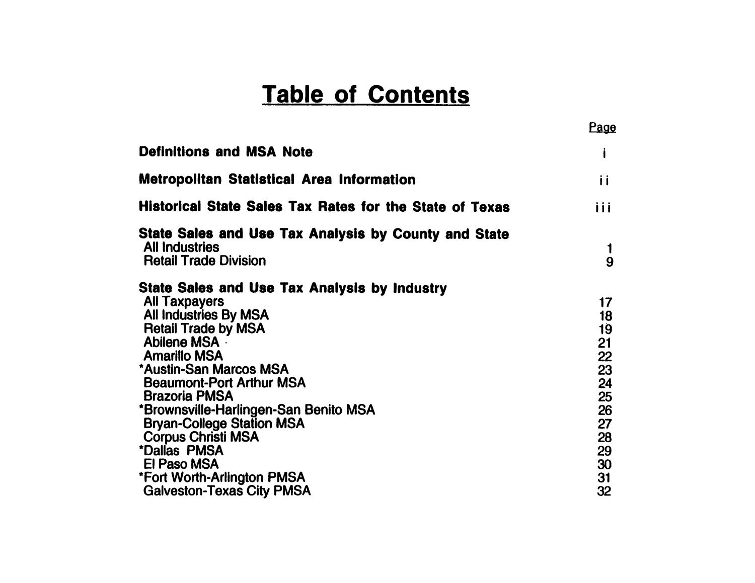State Sales and Use Tax Analysis Report: Second Quarter, 1996
                                                
                                                    [Sequence #]: 3 of 62
                                                