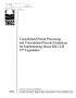 Report: Consolidated Permit Processing and Consolidated Permits Guidelines fo…