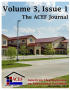 Journal/Magazine/Newsletter: The ACEF Journal, Volume 3, Issue 1, December 2012