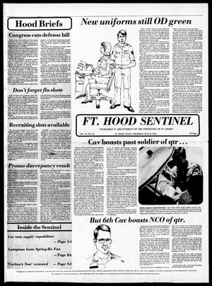 Primary view of object titled 'The Fort Hood Sentinel (Temple, Tex.), Vol. 35, No. 18, Ed. 1 Thursday, July 8, 1976'.