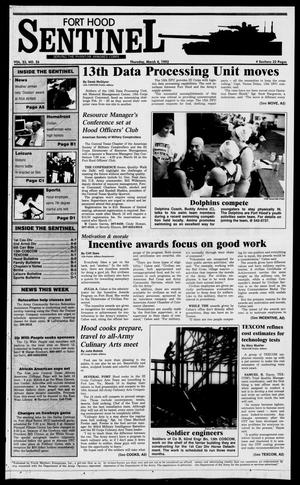 Primary view of object titled 'The Fort Hood Sentinel (Temple, Tex.), Vol. 52, No. 27, Ed. 1 Thursday, March 4, 1993'.