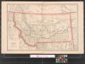 Primary view of [Maps of Montana, Idaho, and Wyoming]