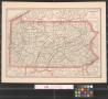 Map: [Maps of Pennsylvania and New Jersey]