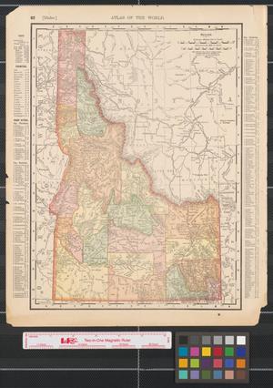 Primary view of object titled '[Maps of Idaho and Montana]'.