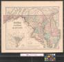 Map: [Maps of Delaware, Maryland, and New Jersey]