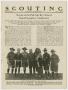 Journal/Magazine/Newsletter: Scouting, Volume 10, Number 9, October 1922