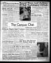 Newspaper: The Campus Chat (Denton, Tex.), Vol. 35, No. 38, Ed. 1 Friday, March …