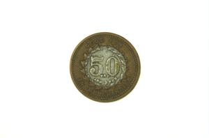 Primary view of object titled '[Texas Long Leaf Lumber Company Token]'.