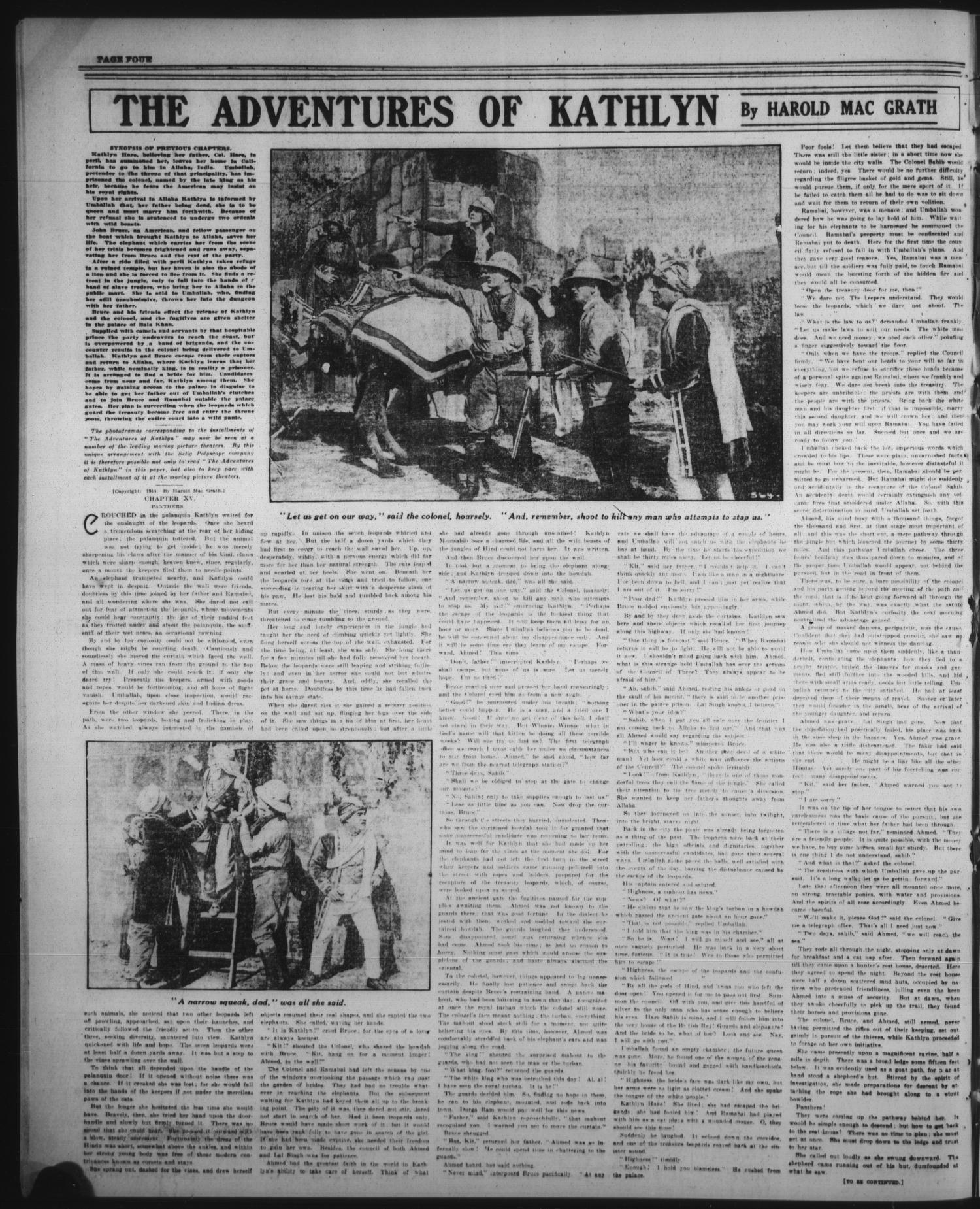 The Abilene Semi-Weekly Reporter (Abilene, Tex.), Vol. 32, No. 26, Ed. 1 Tuesday, April 14, 1914
                                                
                                                    [Sequence #]: 4 of 6
                                                