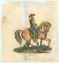 Primary view of Santa Anna on horseback