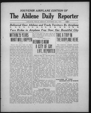 Primary view of The Abilene Daily Reporter (Abilene, Tex.), Vol. 22, No. 273, Ed. 2 Friday, October 24, 1919