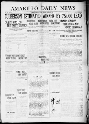 Primary view of object titled 'Amarillo Daily News (Amarillo, Tex.), Vol. 7, No. 255, Ed. 1 Sunday, August 27, 1916'.