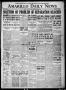 Primary view of Amarillo Daily News (Amarillo, Tex.), Vol. 12, No. 22, Ed. 1 Saturday, January 29, 1921