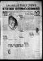 Thumbnail image of item number 1 in: 'Amarillo Daily News (Amarillo, Tex.), Vol. 13, No. 13, Ed. 1 Saturday, January 21, 1922'.