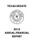 Primary view of Texas Senate Annual Financial Report: 2012