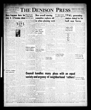 Primary view of object titled 'The Denison Press (Denison, Tex.), Vol. 31, No. 52, Ed. 1 Friday, July 3, 1959'.
