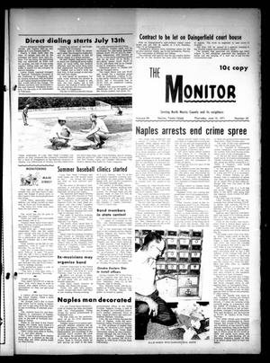 Primary view of object titled 'The Naples Monitor (Naples, Tex.), Vol. 84, No. 43, Ed. 1 Thursday, June 10, 1971'.