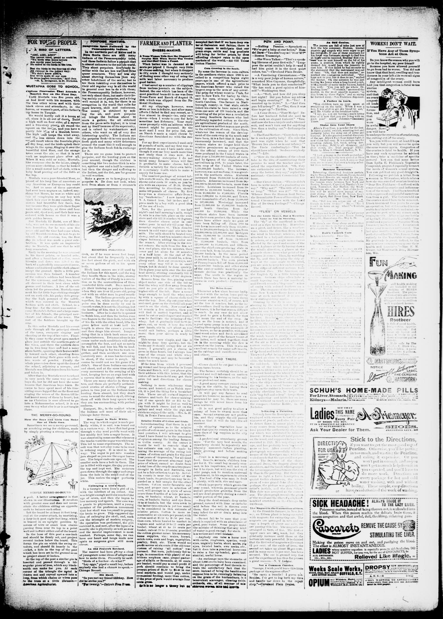 The Taylor County News. (Abilene, Tex.), Vol. 13, No. 26, Ed. 1 Friday, August 6, 1897
                                                
                                                    [Sequence #]: 5 of 6
                                                