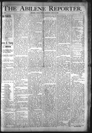 Primary view of The Abilene Reporter. (Abilene, Tex.), Vol. 13, No. 26, Ed. 1 Friday, June 29, 1894
