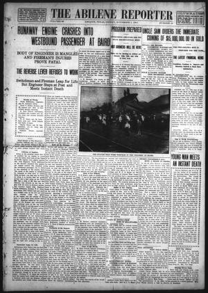 Primary view of object titled 'The Abilene Reporter (Abilene, Tex.), Vol. 28, No. 44, Ed. 1 Friday, November 1, 1907'.