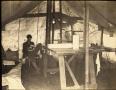 Photograph: View of Inside Survey Crew Tent, 1902