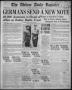 Thumbnail image of item number 1 in: 'The Abilene Daily Reporter (Abilene, Tex.), Vol. 21, No. 192, Ed. 1 Wednesday, October 30, 1918'.