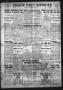 Thumbnail image of item number 1 in: 'Abilene Daily Reporter (Abilene, Tex.), Vol. 12, No. 94, Ed. 1 Saturday, November 9, 1907'.