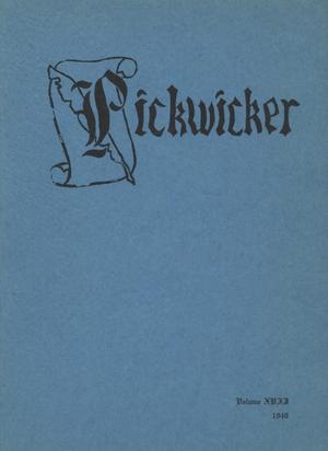 Primary view of object titled 'The Pickwicker, Volume 17, 1949'.