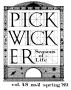 Journal/Magazine/Newsletter: The Pickwicker, Volume 48, Number 2, Spring 1989
