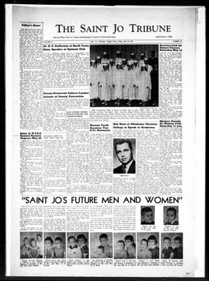 Primary view of object titled 'The Saint Jo Tribune (Saint Jo, Tex.), Vol. 62, No. 25, Ed. 1 Friday, May 20, 1960'.
