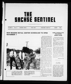 Primary view of object titled 'The Sachse Sentinel (Sachse, Tex.), Vol. 9, No. 8, Ed. 1 Wednesday, August 1, 1984'.