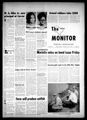 Primary view of object titled 'The Naples Monitor (Naples, Tex.), Vol. 81, No. 41, Ed. 1 Thursday, May 4, 1967'.