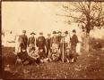 Thumbnail image of item number 1 in: 'Railroad Survey Crew Poses for a Photo, c. 1902'.