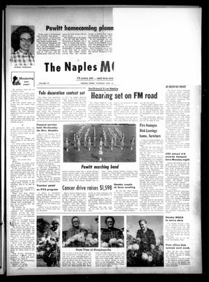 Primary view of object titled 'The Naples Monitor (Naples, Tex.), Vol. 79, No. [17], Ed. 1 Thursday, November 12, 1964'.