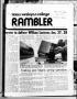 Newspaper: The Rambler (Fort Worth, Tex.), Vol. 49, No. 15, Ed. 1 Tuesday, Janua…