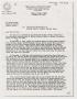 Thumbnail image of item number 3 in: '[Letter to Dallas Police Department from Edwin A. Walker, November 1991 #1]'.